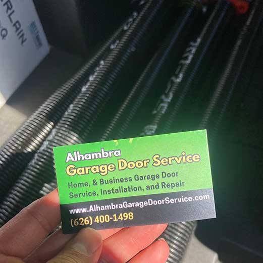 Garage Door In Alhambra
